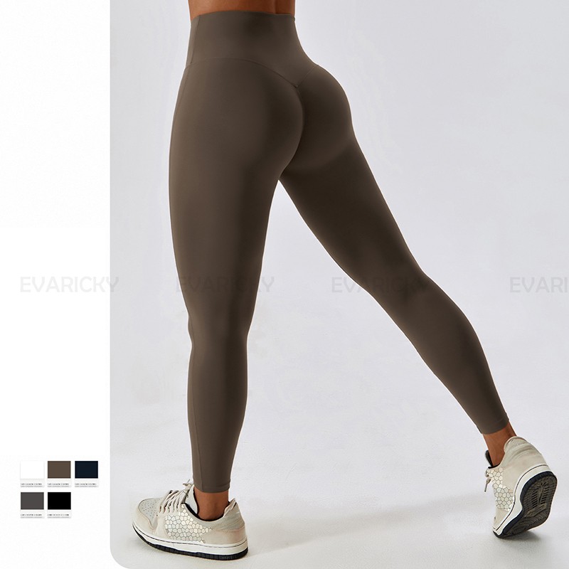 leggings neri a vita alta